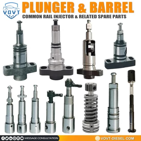 Yanmar fuel injection plunger assembly
